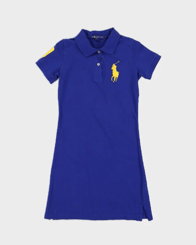 Ralph Lauren Blue Polo Dress - XS