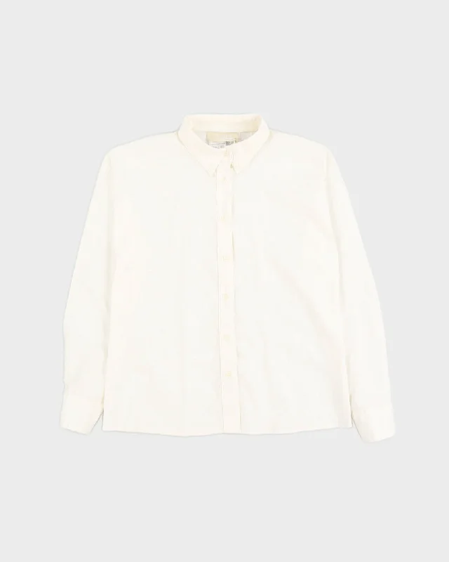 'S MaxMara White Blouse - S