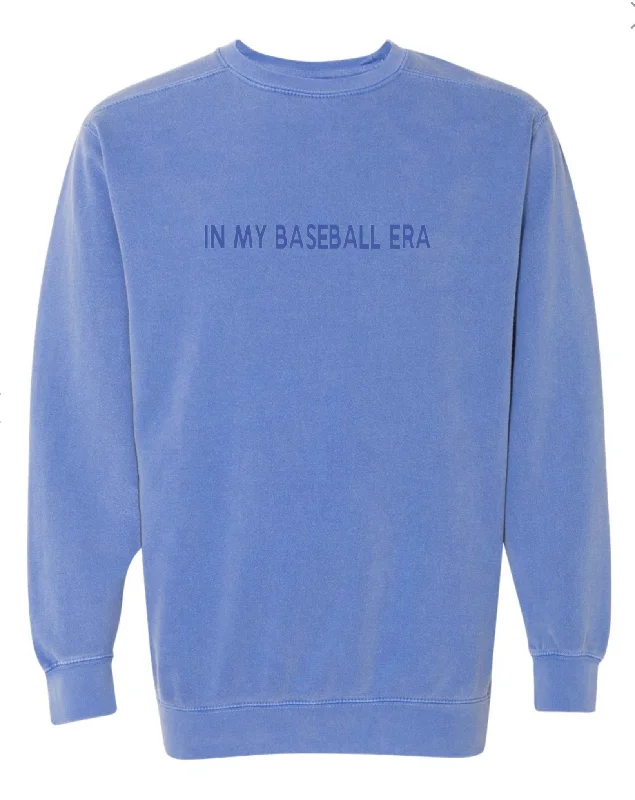 In My Baseball Era Comfort Colors Sweatshirt