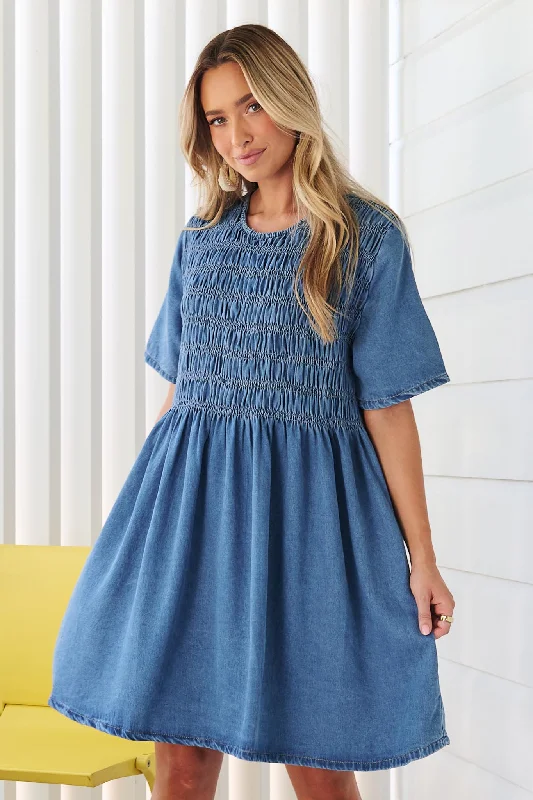 Katie Denim Dress