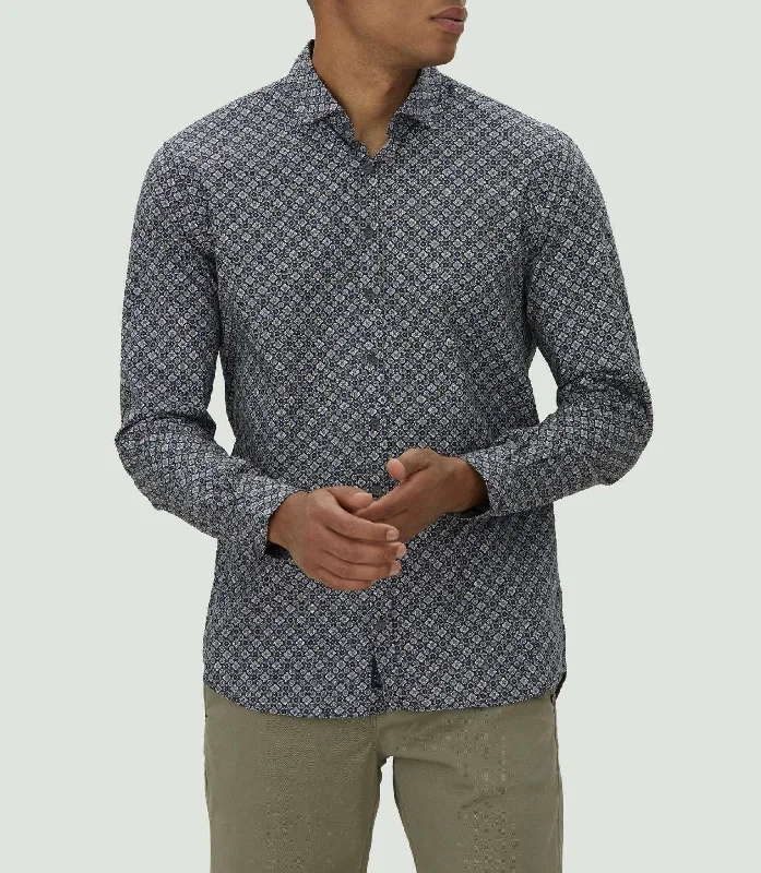 Chemise casual à motif marine "Maiki"