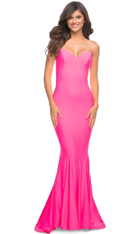 La Femme 30648 - Strapless Sweetheart Mermaid Gown