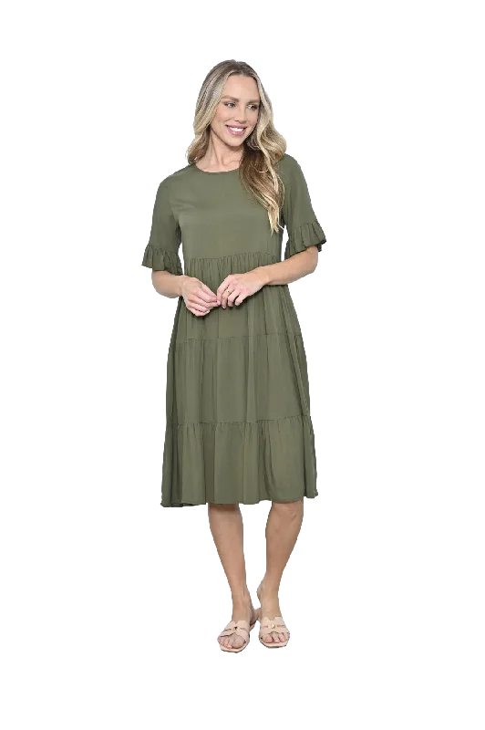 Angie Dress Khaki