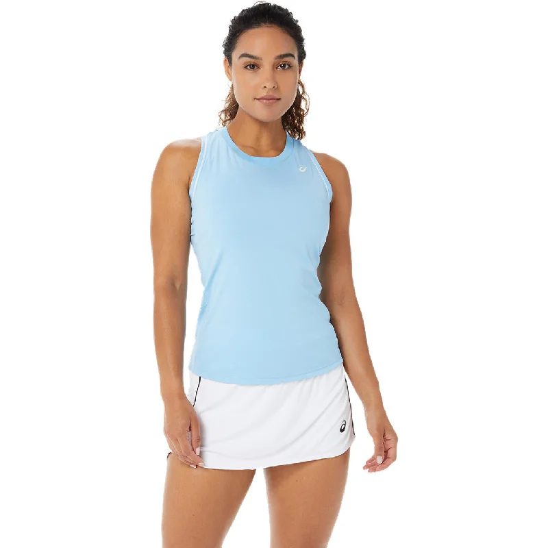 Asics Women's Piping Tank Top (Arctic Sky)