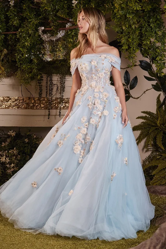 Divine Elegance: Enchanting Prom Dress with Detachable Sleeves and Sweep Train