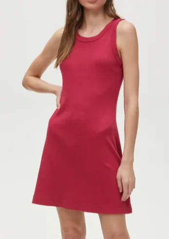 Eliza Tank Dress- Sangria