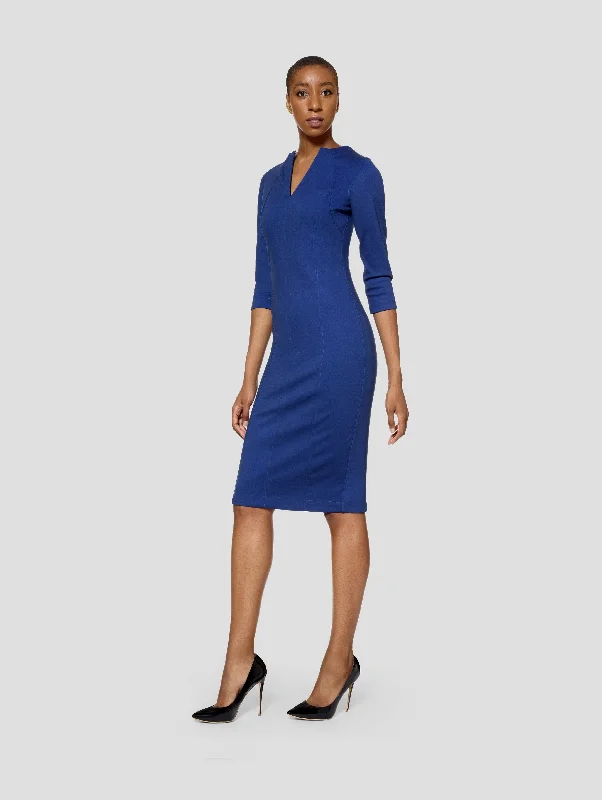 Tall Women's Blue/Black Reversible Dress