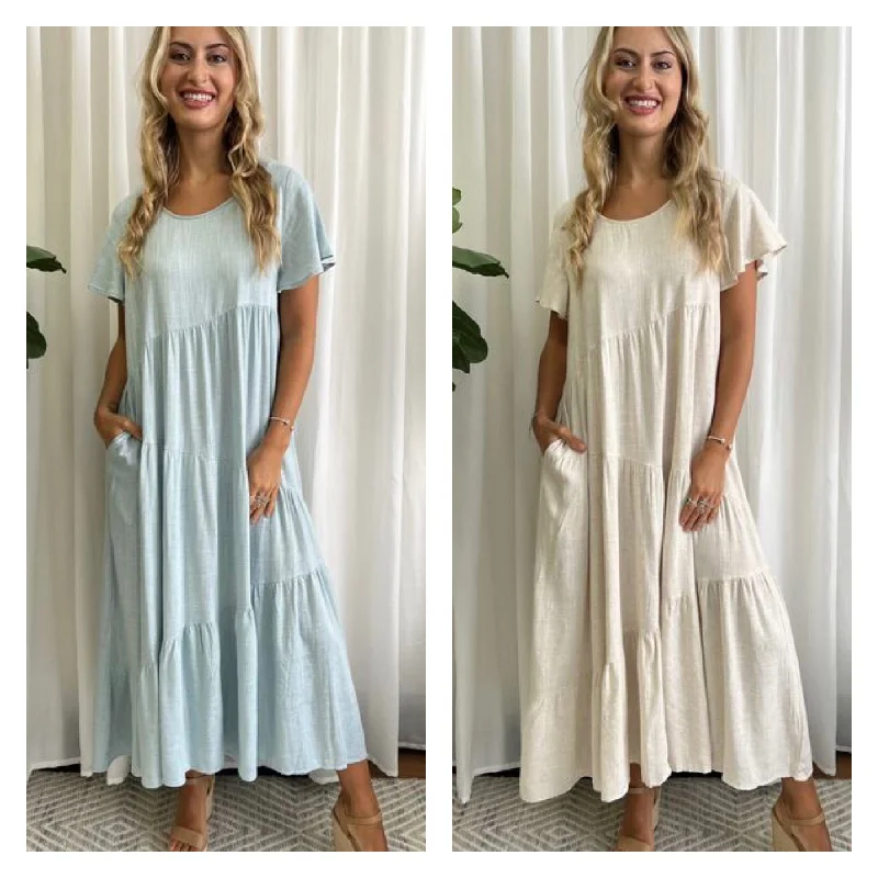 Katherine Linen Dress