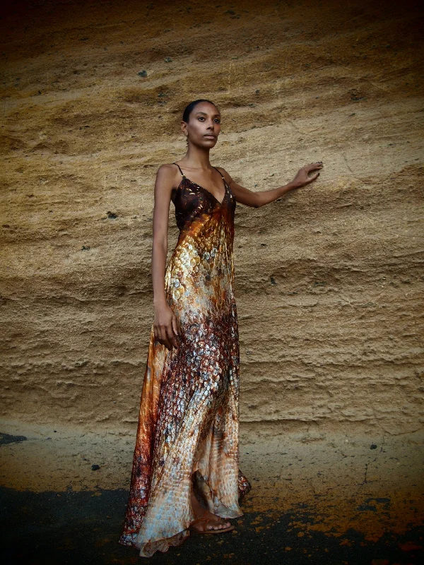 Xarracca Dress in Magma Siren Print