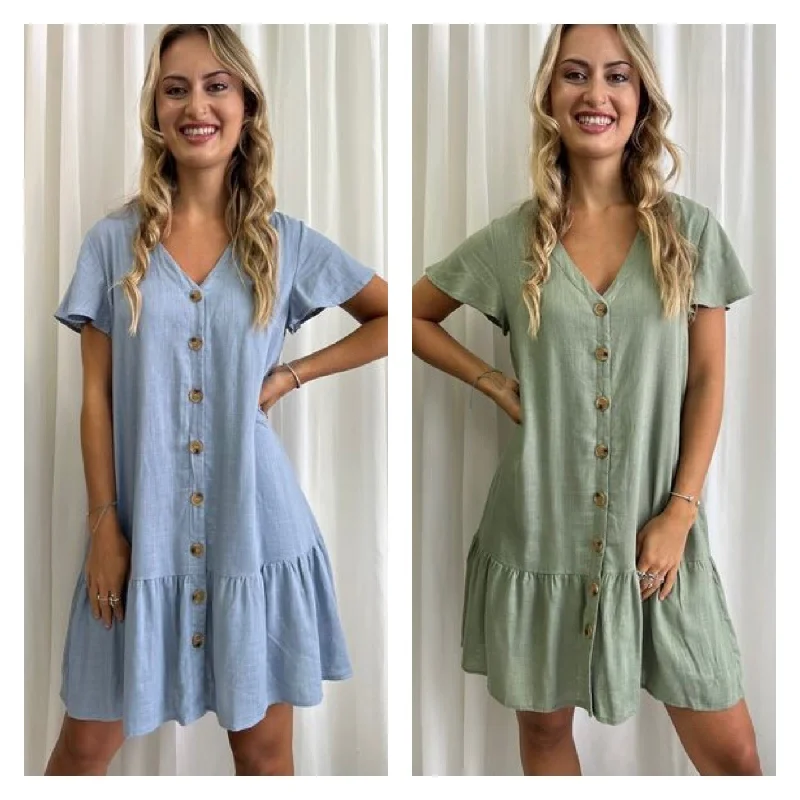 Sarah Linen Dress