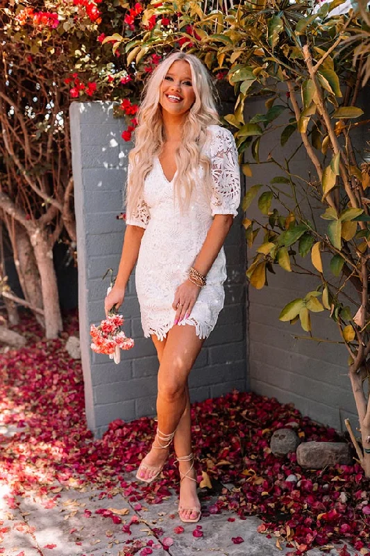 Simply Honored Crochet Dress