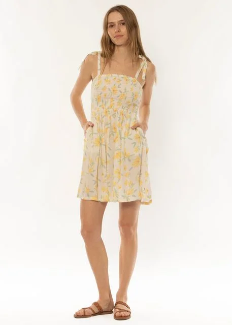 Sisstrevolution Monte Vista Woven Tank Dress - Sea Salt