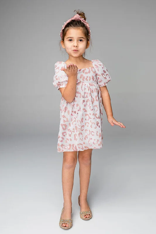 St. Tropez Time Children's Dress in Blush