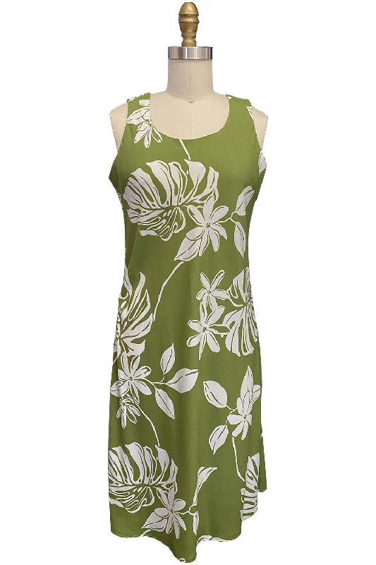 Tiare Fest Green Tank Dress