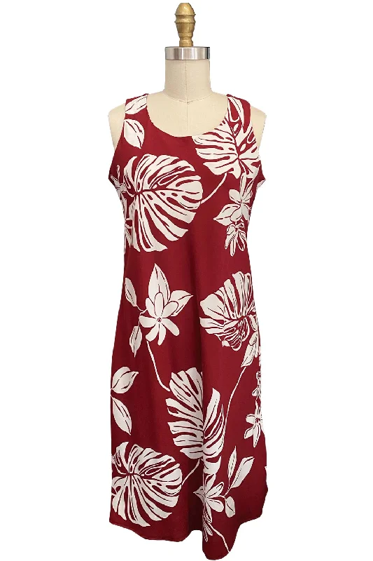 Tiare Fest Red Tank Dress