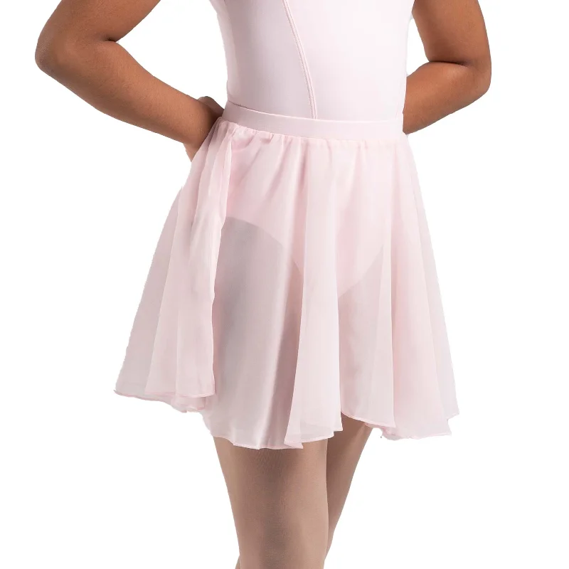 A0305G - Bloch Chayanne Chiffon Short Circle Girls Skirt