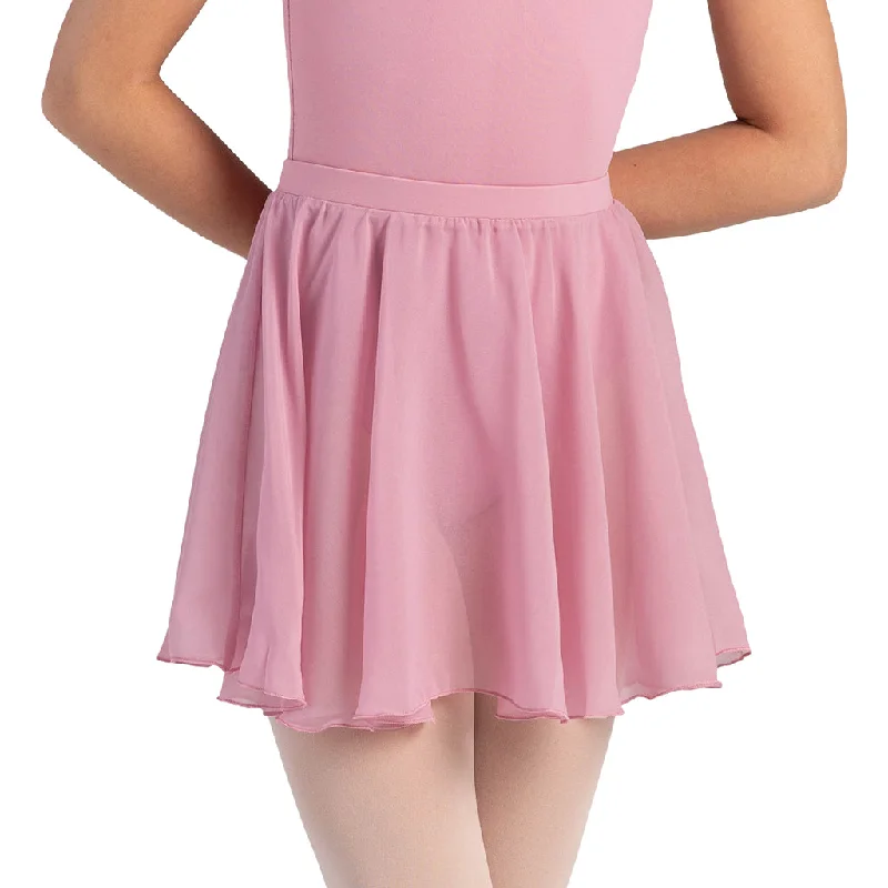 A0305G - Bloch Chayanne Chiffon Short Circle Girls Skirt