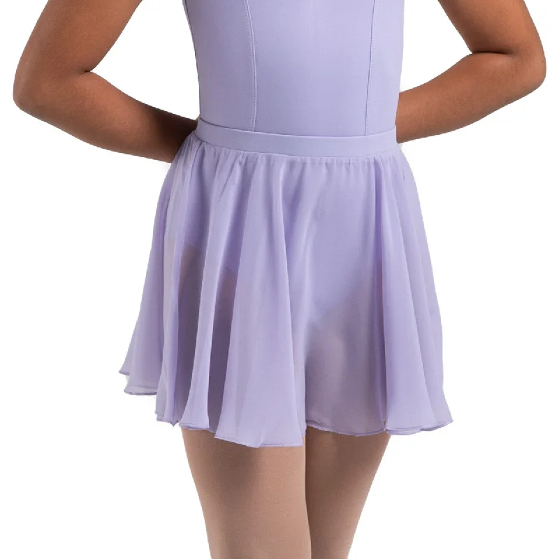 A0305G - Bloch Chayanne Chiffon Short Circle Girls Skirt