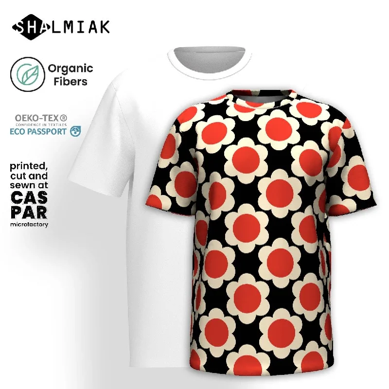 ELLIE red black - T-shirt  (organic cotton)