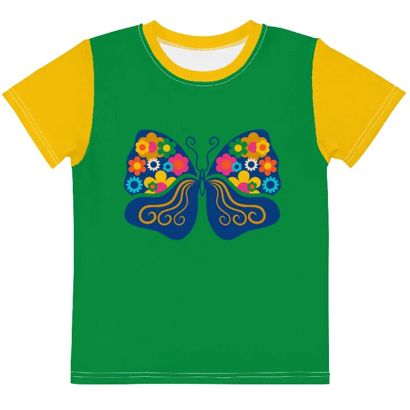 FAB FLOVERYFLY green - Kid's T-shirt