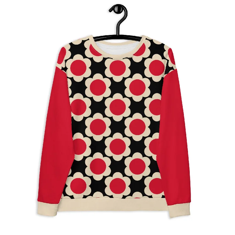 ELLIE red black - Unisex Sweatshirt  (recycled)